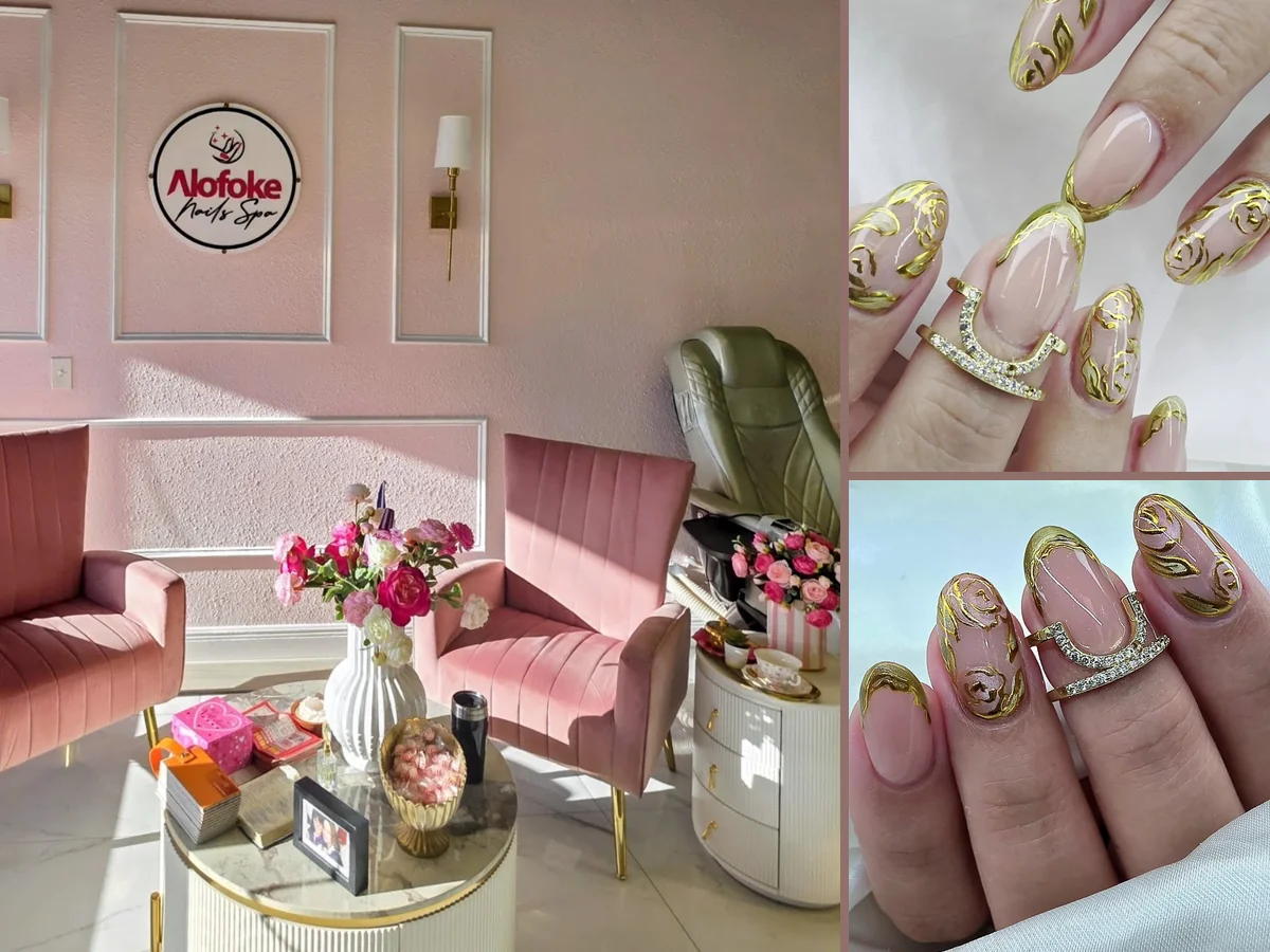 Pedicure chair in a clean, calm salon